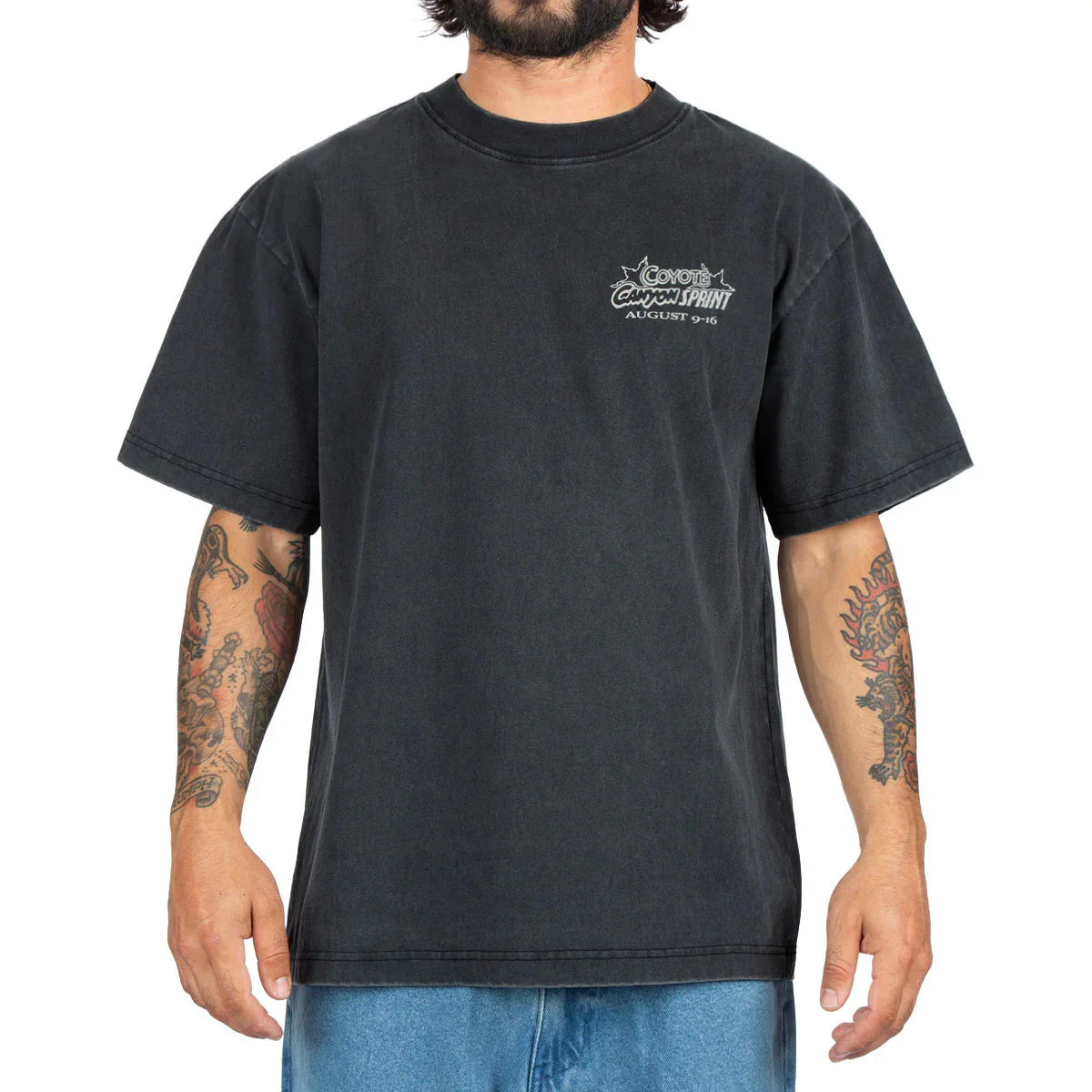 CCS Bootleg Coyote Canyon Sprint T-Shirt - Vintage Black - Image 5