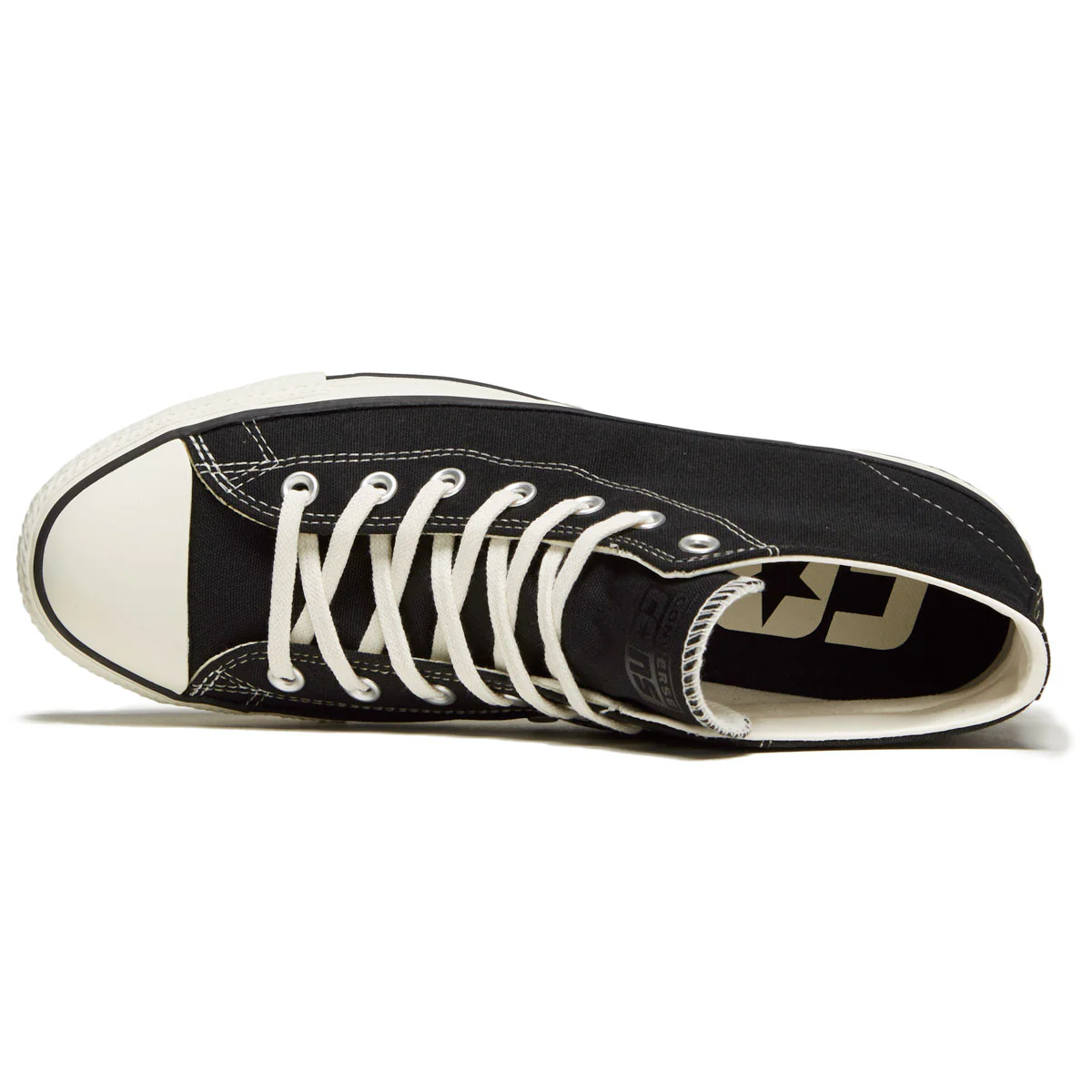 Converse Chuck Taylor All Star Pro Mid Shoes - Black/Black/Egret - Image 3