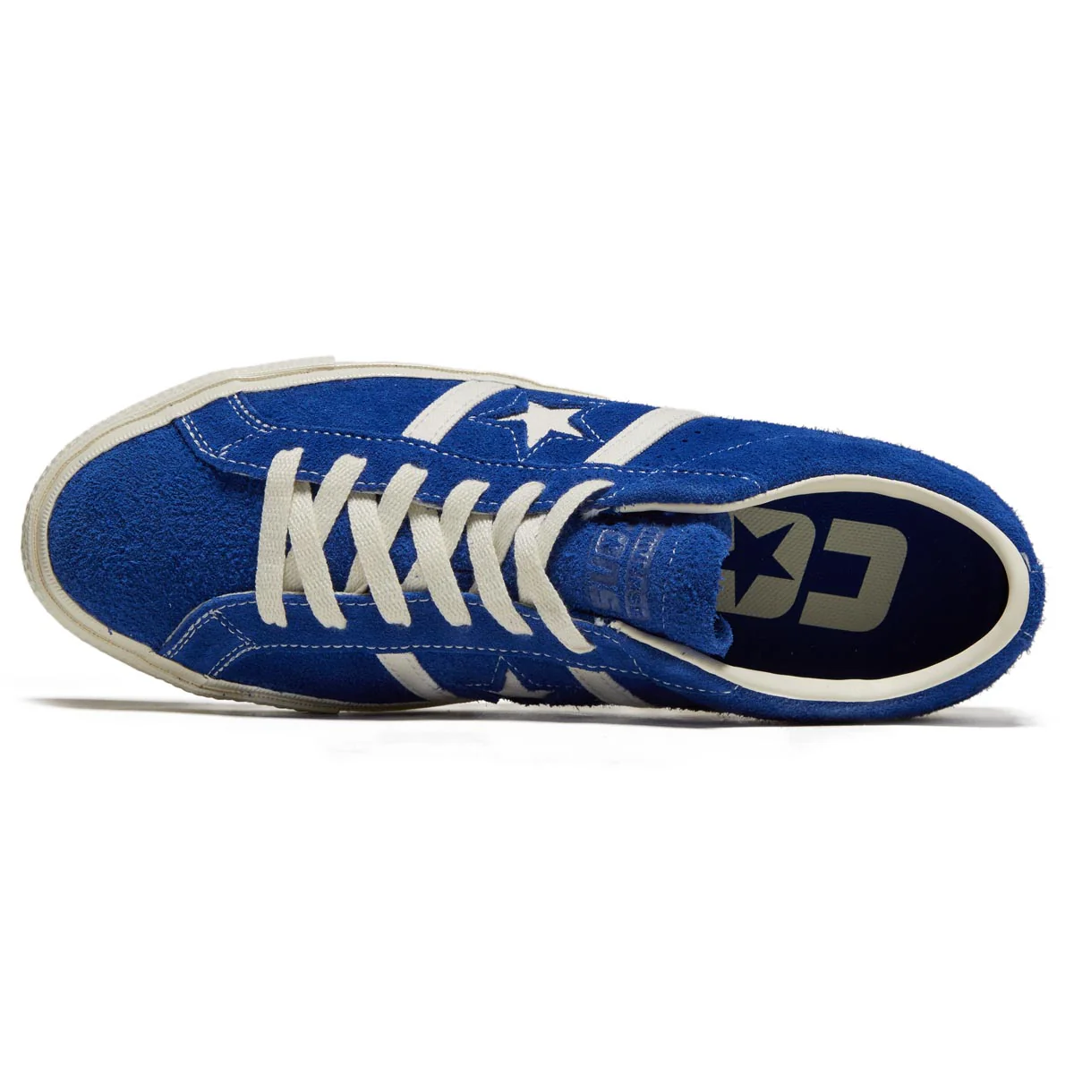 Converse One Star Academy Pro Shoes - Blue/Egret/Egret - Image 3