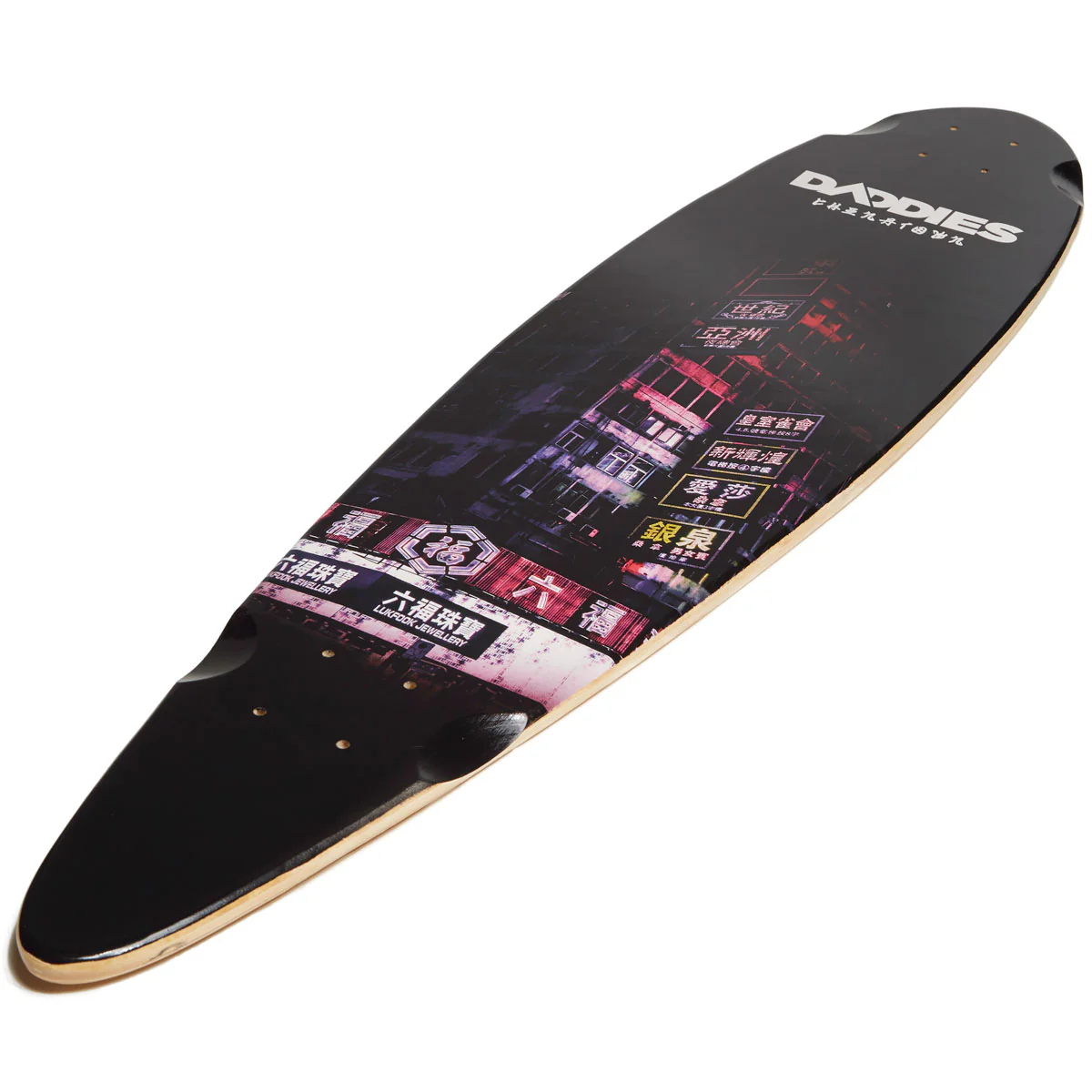 Daddies Chinatown Pintail Longboard Deck - Image 4