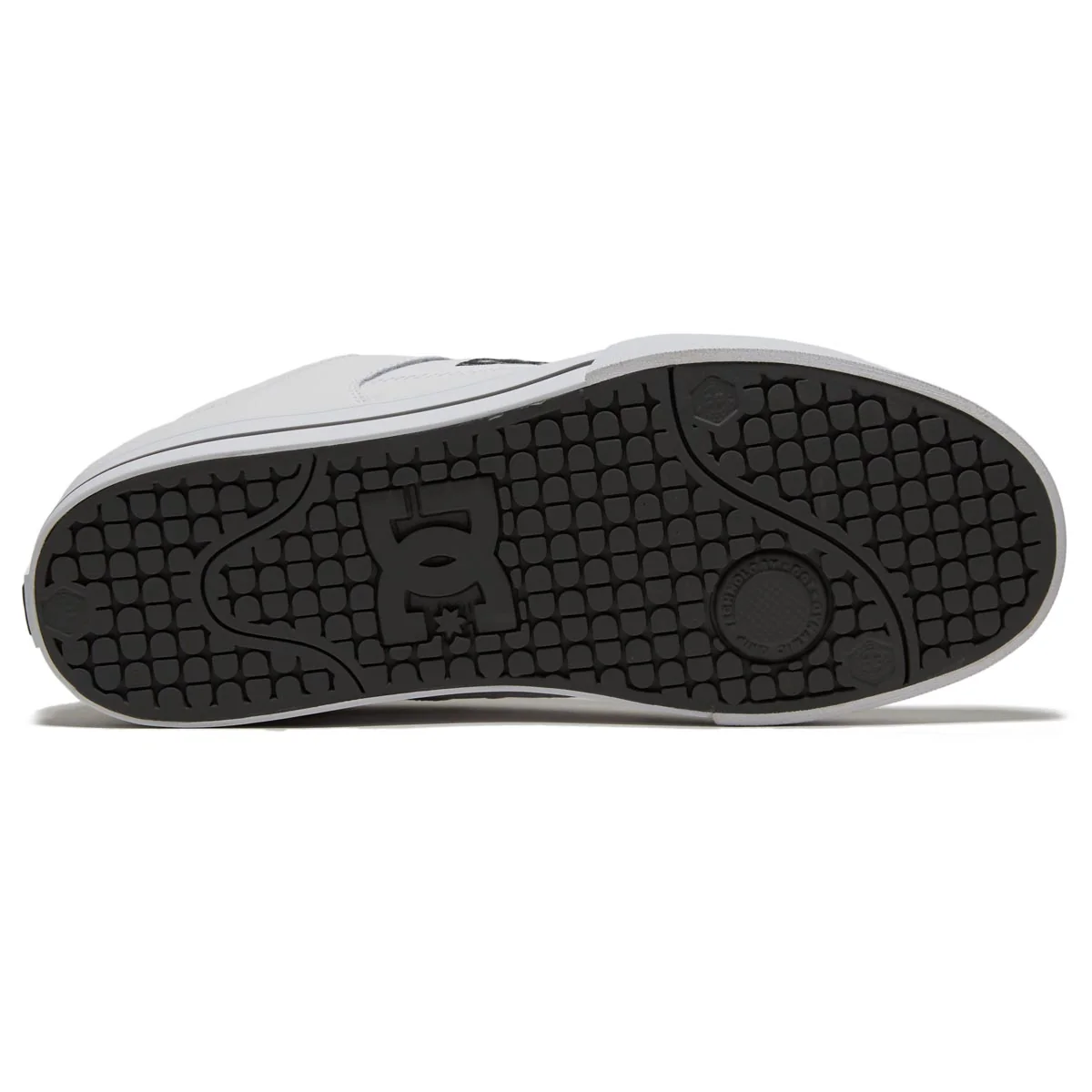 DC Pure Shoes - White/Battleship/White - Image 4